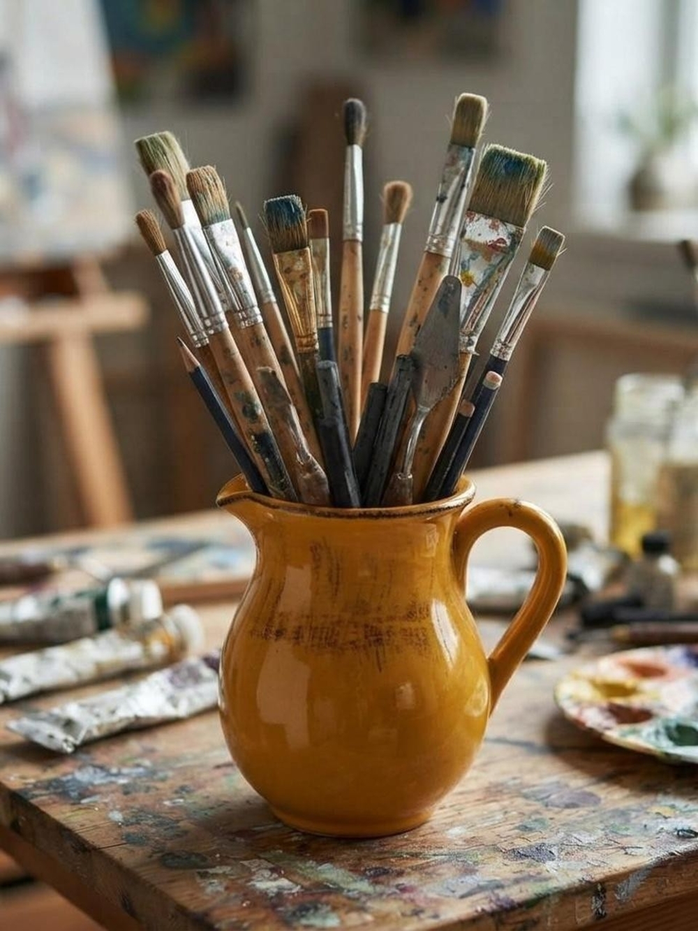Tuscan Studio Ceramic Pitcher – Made in Italy
